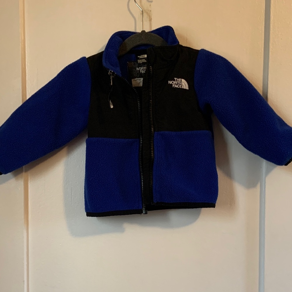The North Face Royal Blue and Black Fleece Jacket